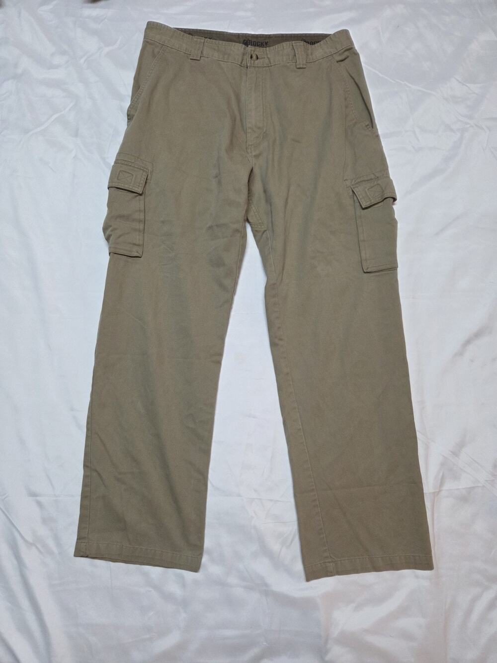 Rocky Men's Outdoor Gear Cargo Pants 36x32 Khaki Hiking